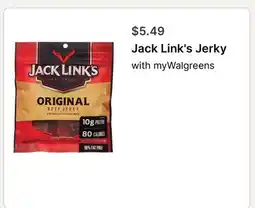 Walgreens Jack Link's Jerk offer