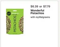 Walgreens Wonderful Pistachios offer