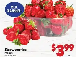 Vallarta Supermarkets Strawberries / FRESAS offer