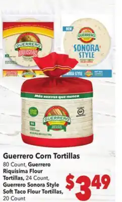Vallarta Supermarkets Guerrero Corn Tortillas offer