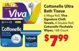 Vallarta Supermarkets Cottonelle Ultra Bath Tissue offer
