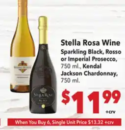 Vallarta Supermarkets Stella Rosa Wine offer