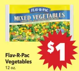 Vallarta Supermarkets Flav-R-Pac Vegetables offer
