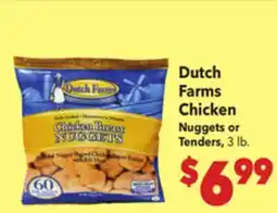Vallarta Supermarkets Dutch Farms Chicken Nuggets or Tenders offer
