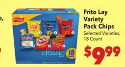 Vallarta Supermarkets Frito Lay Variety Pack Chips offer