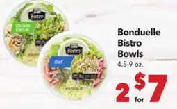 Vallarta Supermarkets Bonduelle Bistro Bowls offer