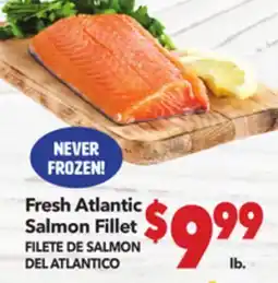 Vallarta Supermarkets Fresh Atlantic Salmon Fillet / FILETE DE SALMON DEL ATLANTICO offer