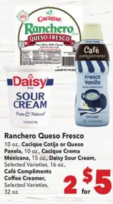 Vallarta Supermarkets Ranchero Queso Fresco offer