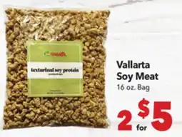 Vallarta Supermarkets Vallarta Soy Meat offer