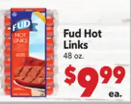 Vallarta Supermarkets Fud Hot Links offer