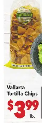 Vallarta Supermarkets Vallarta Tortilla Chips offer