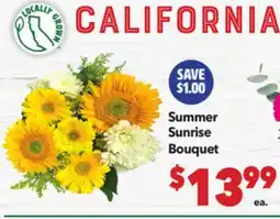 Vallarta Supermarkets Summer Sunrise Bouquet offer