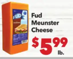Vallarta Supermarkets Fud Meunster Cheese offer