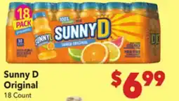 Vallarta Supermarkets Sunny D Original offer