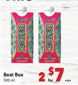 Vallarta Supermarkets Beat Box offer