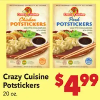Vallarta Supermarkets Crazy Cuisine Potstickers offer