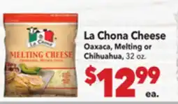 Vallarta Supermarkets La Chona Cheese offer