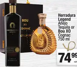 Super King Markets Herradura Legend Añejo Tequila or Bou XO Cognac offer