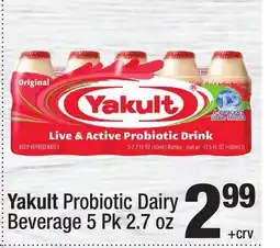 Super King Markets Yakult Probiotic Dairy Beverage offer