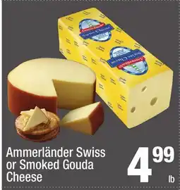 Super King Markets Ammerländer Swiss or Smoked Gouda Cheese offer