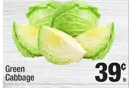 Super King Markets Green Cabbage offer