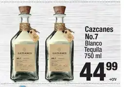 Super King Markets Cazcanes No. 7 Blanco Tequila offer