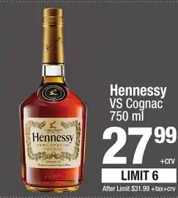 Super King Markets Hennessy VS Cognac offer