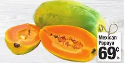 Super King Markets Mexican Papaya offer