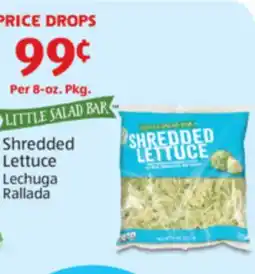 Aldi Shredded Lettuce offer