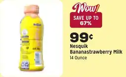 Grocery Outlet Bananastrawberry Milk offer