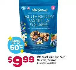 Grocery Outlet 180° Snacks Nut and Seed Clusters offer