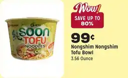 Grocery Outlet Nongshim Tofu Bowl offer