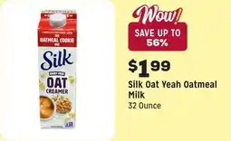 Grocery Outlet Oat Yeah Oatmeal Milk offer
