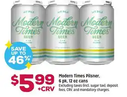 Grocery Outlet Modern Times Pilsner offer