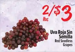 El Super Red Seedless Grapes offer