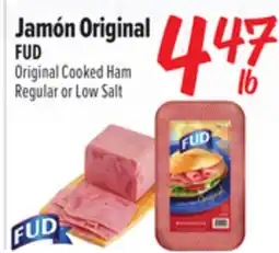 El Super Original Cooked Ham Regular or Salt offer