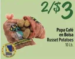 El Super Russet Potatoes offer