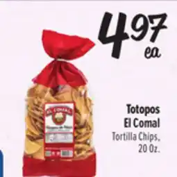 El Super El Comal Tortilla Chips offer
