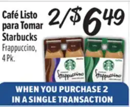 El Super Starbucks Frappuccino offer
