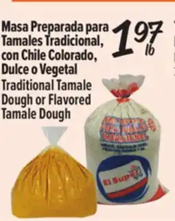 El Super Traditional Tamale Dough or Flavored Tamale Dough offer
