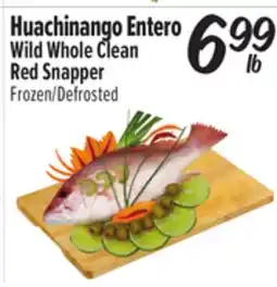 El Super Wild Whole Clean Red Snapper offer