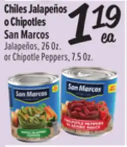 El Super Jalapeños, 26Oz.or Chipotle Peppers, 7.5Oz offer