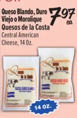 El Super Central American Cheese offer