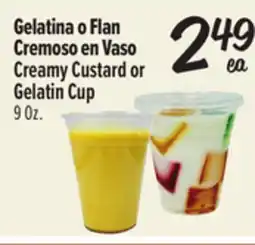 El Super Creamy Custard or Gelatin Cup offer