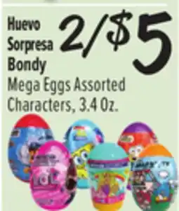 El Super Mega Eggs Assorted Characters offer