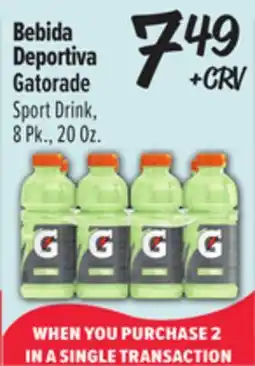 El Super Sport Drink offer