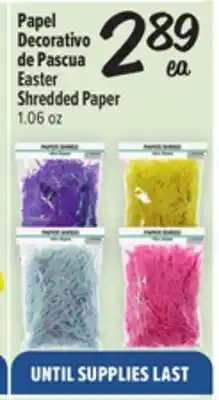 El Super Fresh Easter Shredded Paper offer