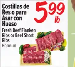 El Super Fresh Fresh Beef Flanken Ribs or Beef Short Ribs offer