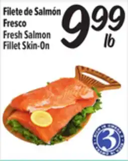 El Super Fresh Fresh Salmon Fillet Skin-On offer