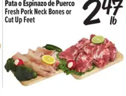 El Super Fresh Fresh Pork Neck Bones or Cut Up Feet offer